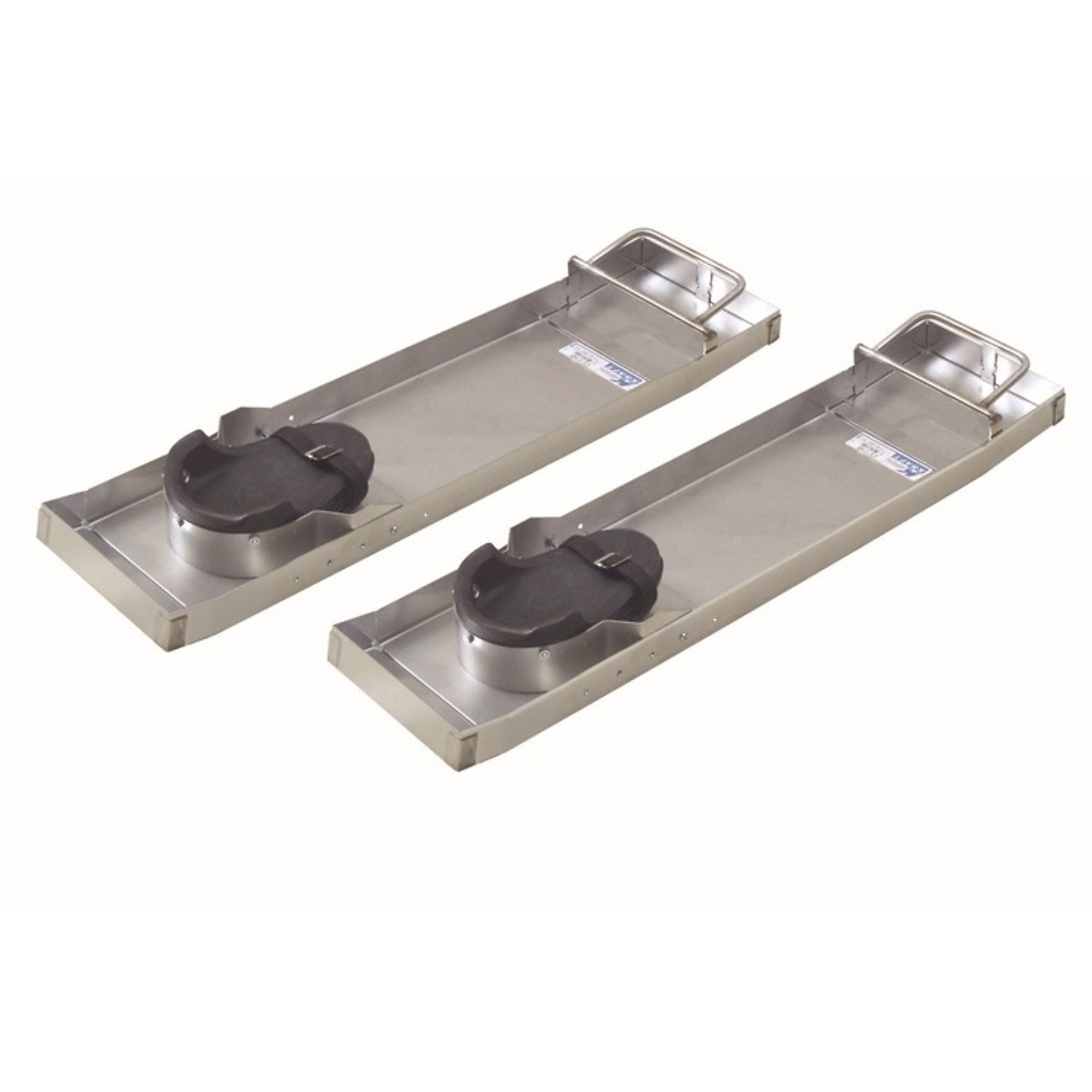 Kraft Tools CC150 31"x8" Stainless Steel Knee Boards (Pair)